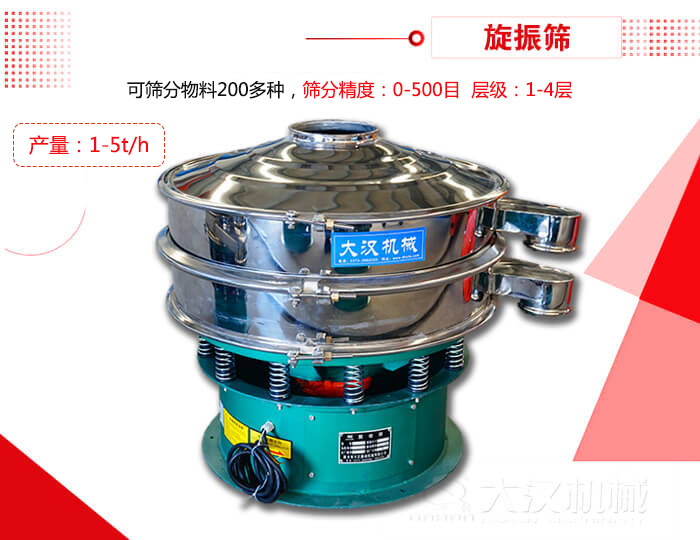 旋振篩可以特殊定制有：材質(zhì)方面包括：碳鋼，不銹鋼，全不銹鋼層級(jí)方面包括：?jiǎn)螌樱p層，三層，四層等