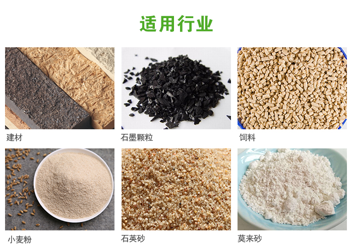 高頻振動(dòng)篩主要用于化工，建材，石墨顆粒，飼料，小麥粉，石英砂，豆?jié){，果汁等各種物料的干法、濕法篩分、分級(jí)、脫水，過(guò)濾。